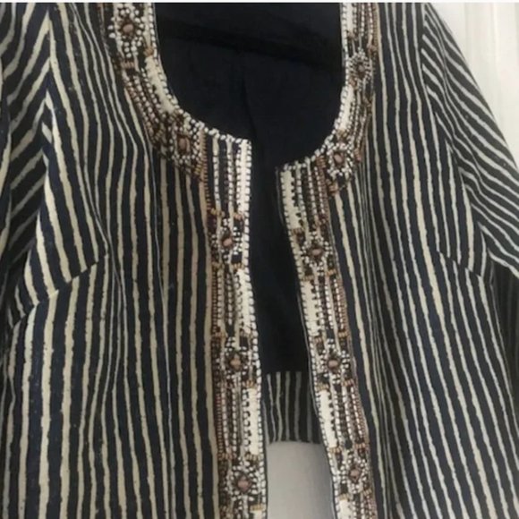 Lucky Brand X Irving & Fine Beaded Jacket M - Picture 3 of 5